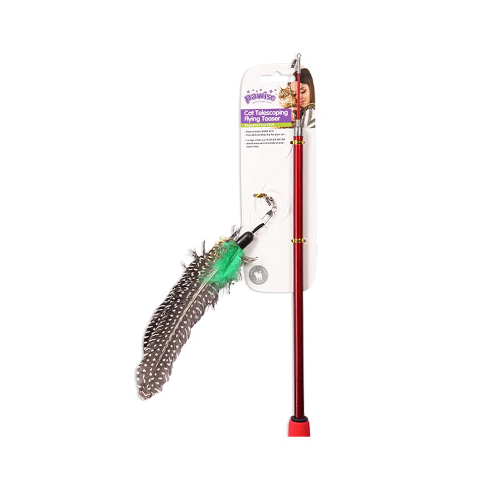 PW Παιχνίδι Γάτας Telescoping Flying Teaser Wand 44cm