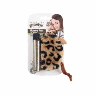 PW Παιχνίδι Γάτας Catnip Mouse Stuffless με ανταλλακτικό catnip 10cm